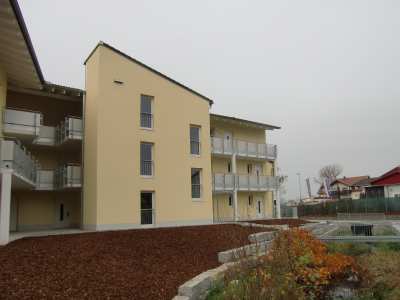 Neubau einer Mehrfamilienwohnanlage mit 16 Wohnungen, Tiefgarage und oberirdischen Stellplätzen
